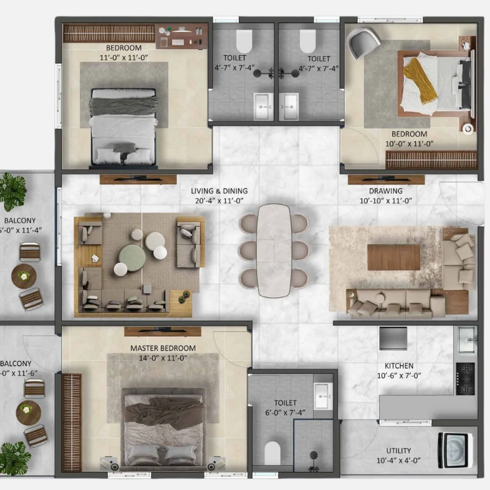 Vaishno Sapphire Floor Plan Vaishno-Sapphire-Floor-Plan